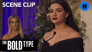 The Bold Type | Season 2, Episode 6: Jane’s Speech at Mandys Award Ceremony | Freeform