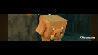 warden vs wither piglin nether army (,Minecraft animation movie)