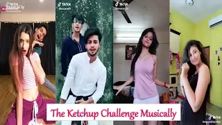 The Ketchup Challenge Musically | Anam darbar, Nagma, Hasnain, Unnati, Mrunal Panchal