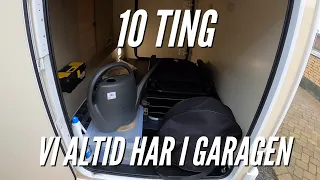 10 MUST HAVE i Autocamper Garagen
