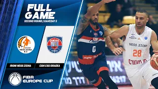 Ironi Ness Ziona v CSM CSU Oradea - Full Game - FIBA Europe Cup 2019-20