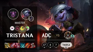 Tristana ADC vs Jhin - KR Master Patch 10.24