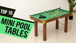 10 Best Mini Pool Tables 2019 Reviews