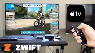 Zwift on Apple TV 4K: The A to Z User Experience (Unbox/Install/Interface/Devices)