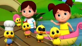Lima bebek kecil | sajak anak-anak | Puisi untuk anak-anak | Five Little Ducks | Kids Tv Indonesia