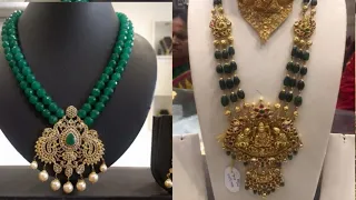 Latest Emerald beads Jewellery Designs 2022/ Best Emerald beads Jewellery Designs 2022