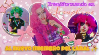 [ League Of Legends Cosplay ] TRANSFORMANDO en Seraphine al NUEVO miembro del canal!!!!