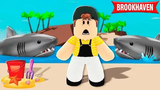 MELHORES HISTORINHAS DE TUBARÃO no BROOKHAVEN : Historinhas de Roblox