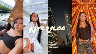 NEW YORK CITY VLOG🌃| Spa day, Night out, Brunch, Content , site seeing| TheJadaAnn