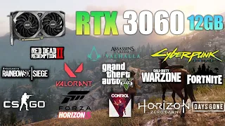 RTX 3060 + i3 10100F Test in 14 Games - RTX 3060 Gaming