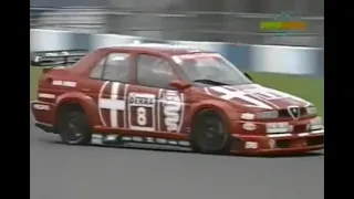 1993 DTM -  Donington - Eurosport (German) - Alfa Romeo 155