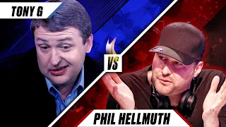 PHIL HELLMUTH VS TONY G: The EPIC rivalry ♠️ Poker Rivals ♠️ PokerStars