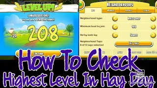 Hay Day Leveling Up to 208 | Highest Level Farm In Hay Day | Level Up Faster With Farm Pass | HayDay