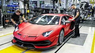 Inside Lamborghini Huracan 2023 Multi-Billion $ Supercar Production Factory in Italy