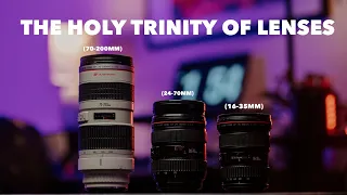 The Holy Trinity of Lenses || Best (3) Three Canon Zoom  Lenses