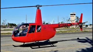 Epic Robinson R44 Raven II Helicopter Start Up & Take-Off Call for Flight Training & More N124AS