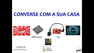 JARVIS COM ARDUINO - ASSISTENTE DE VOZ - MÓDULO DE RECONHECIMENTO DE VOZ V3 #28