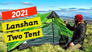 Lightweight Backpacking 2 Person Tent  | 3F UL Gear LANSHAN 2