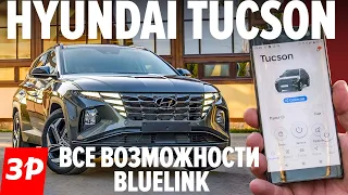 Hyundai Tucson 2021 – управляем со смартфона