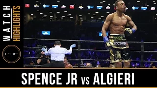 Spence Jr. vs Algieri HIGHLIGHTS: April 16, 2016 - PBC on NBC