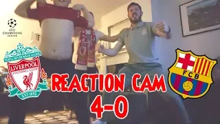 Liverpool 4-0 Barcelona (Fan Reaction Video)