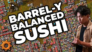 Can you beat Factorio with a Sushi Megabase?