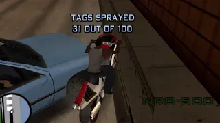 GTA San Andreas Speedrun - All Tags in 25:39