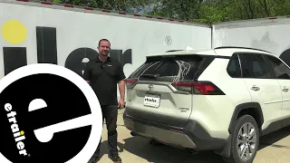 etrailer | EcoHitch Hidden Trailer Hitch Receiver Installation - 2022 Toyota RAV4