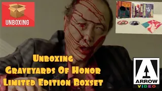 Unboxing Graveyards Of Honor LE Boxset From Arrow Video. Kinji Fukasaku & Takashi Miike