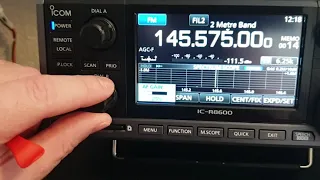 Icom IC-R8600- Uniden SDS200E- Uniden UBC785XLT