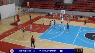 1ZLS 14. kolo / SPD Radnički - ŽKK Art Basket