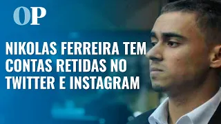 Após divulgar informações falsas, Nikolas Ferreira tem contas retidas no Twitter e Instagram