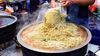 Amazing！！Fried Noodles Mountain！