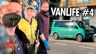 #Vanlife Ep. 4: Lykkedes service? Er italiensk politi for gode af sig? Og madlavning i bussen