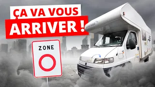 ⛔ Votre CAMPING-CAR bientôt interdit en VILLE ! 😮