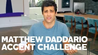 Matthew Daddario Reads His Tweets - With Accents!