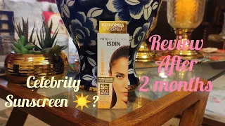 ISDIN FUSION WATER Sunscreen Review | Celebrity Fav Sunscreen ☺