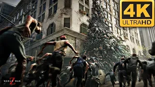 World War Z - Surviving Zombie Apocalypse Hordes!  [4K PC Gameplay]