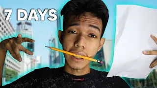 Surviving 1 Week Using Just My Talent | Day 1- 3 (fundraiser)