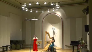 Bach siciliano BWV 1031 for oboe and harp