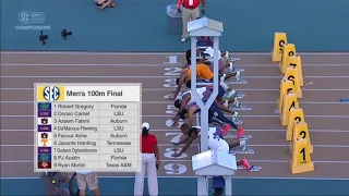 Men's 100m Final | AZEEM FAHMI - 10.25 | SEC Outdoor Track And Field Championships 2023