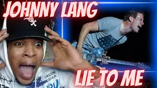 WOULD YOU WANNA KNOW?! JOHNNY LANG - LIE TO ME | REACTION