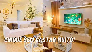 DICAS SIMPLES DE DECORAÇÃO QUE USO PARA DEIXAR A SALA  MAIS LINDA E ACONCHEGANTE!