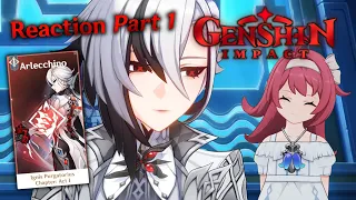 Starting THE BEST Story Quest!❤️‍🔥 (Arlecchino's Story Quest Pt 1) | Genshin Impact Reaction