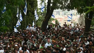 Israelis stand still in Jerusalem to mark Memorial Day | AFP