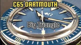 C65 Dartmouth - Christopher Ward's Nod to the Omega Seamaster 300M Big Triangle
