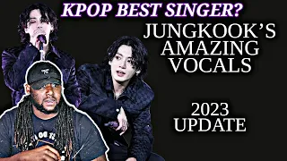 Best Kpop Singer | American React To Jungkook's amazing vocals 2023 update