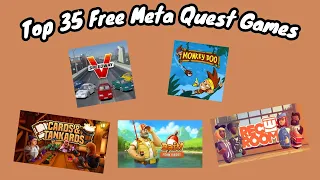 Top 35 Free Meta Quest Games