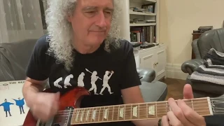 You've Got To Hide Your Love Away - Beatles cover by Brian May and me #JamWithBri #DontStopUsNow