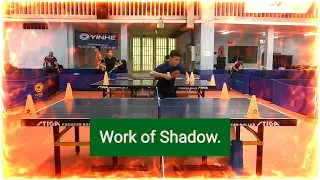 Table tennis: footwork and Shadow Practice.